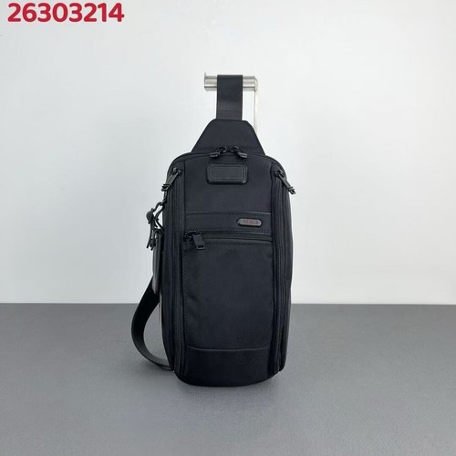 NEW TUMI Alpha Compact Sling One Shoulder Bag Popular Black outlet 26303214