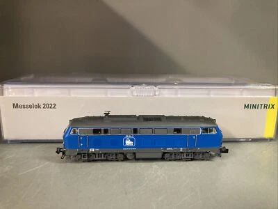 Locomotive diesel série 218 digitale sonore ép VI - N 1/160 - MINITRIX 16824 - Photo 1/3
