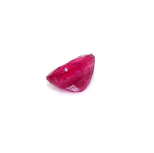 Natural Ruby Oval Cut 6.50X4.50 mm 0.95 CTS Faceted Mozambique Loose Gemstone GF - Picture 7 of 8