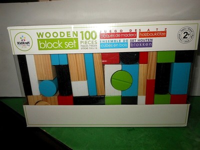 kidkraft 60 piece wooden block set