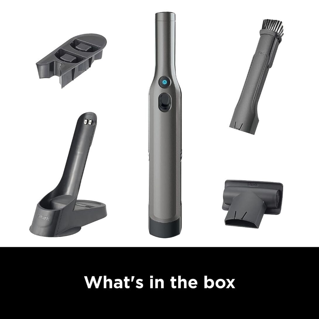 Shark WV201 Cordless Handheld Vacuum Cleaner Charging Dock Portable