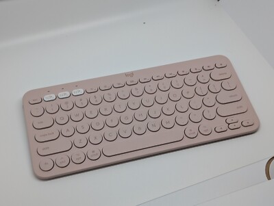 Logitech Logi K380 Wireless Bluetooth Rose Gold Pink Keyboard