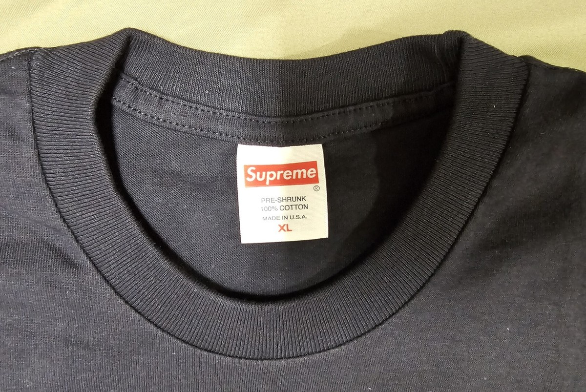 【Supreme】30th Anniversary First Tee ブラック【se1285r】 送料無料 メンズ Tシャツ ブラック Supreme シュプリーム 30th