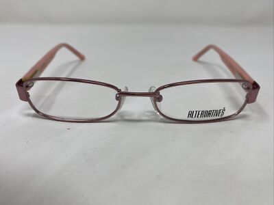 Europa Alternatives ALT-43 C2 48-16-125 Pink Full Rim Eyeglasses Frame Y522