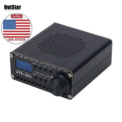 ATS-20+ Plus ATS20 V2 SI4732 Radio Receiver DSP SDR Receiver FM AM *US stock