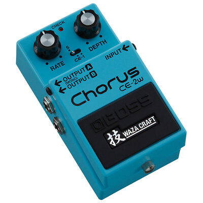 Boss CE-2W Waza Craft Stereo Chorus Effektgerät Pedal