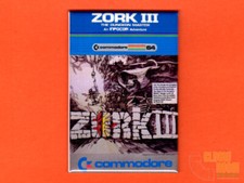 Zork III Commodore 64 box art 2x3" fridge/locker magnet interactive fiction