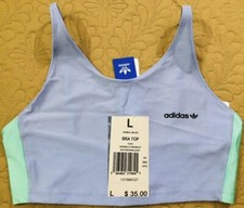 NEW..WOMEN LARGE ADIDAS ORIGINALS BRA TOP