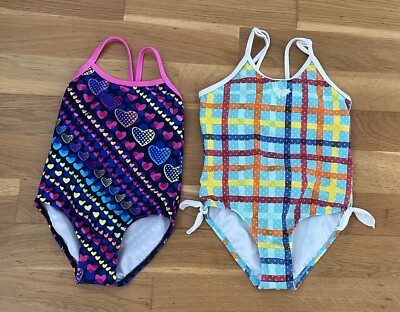 Roxy Baby Badeanzug / Bademode 12-18M + ein Markenloses Kostüm, 9-12M