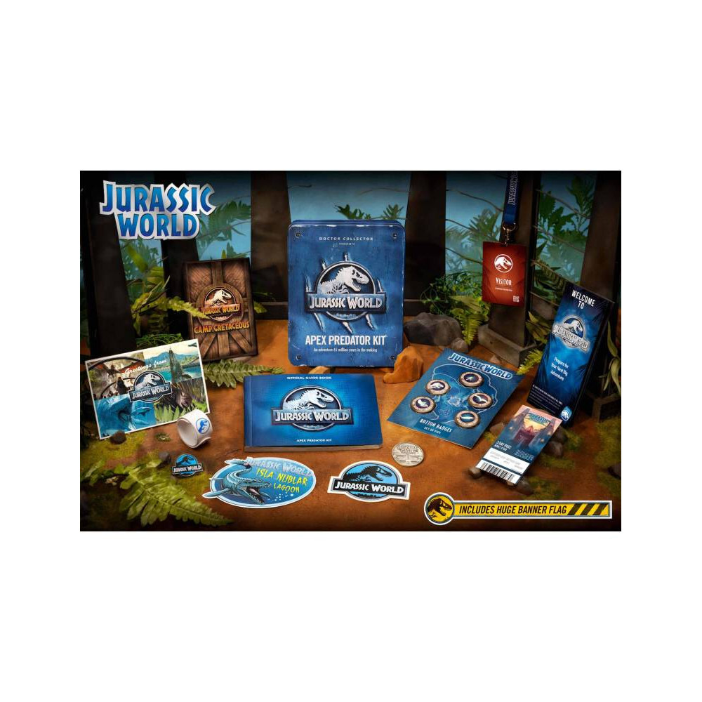 Coffret premium JURASSIC WORLD APEX PREDATOR KIT répliques cinéma - 3