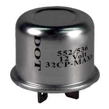 2-Prong 552 536 Thermal Turn Signal Flasher Relay FL552/536