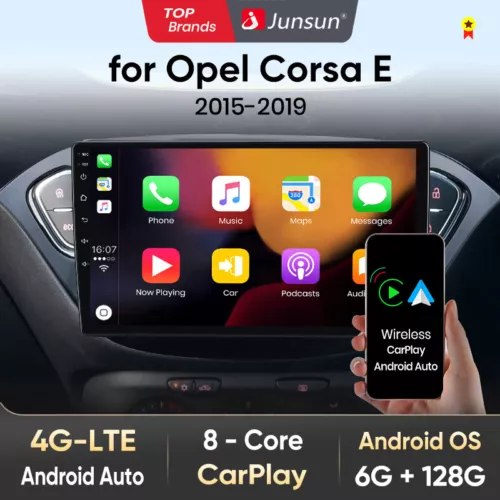 128GB Android 13 Autoradio Für Opel Corsa 2015-2019 Adam 2013-2016 GPS Carplay - Bild 3 von 15