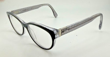 FENDI EYEGLASSES FRAMES ONLY FF0109 6ZV BLACK/CLEAR FULL RIM 54-15-140