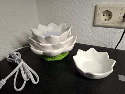 PartyLite Duftlampe Lotusblüte