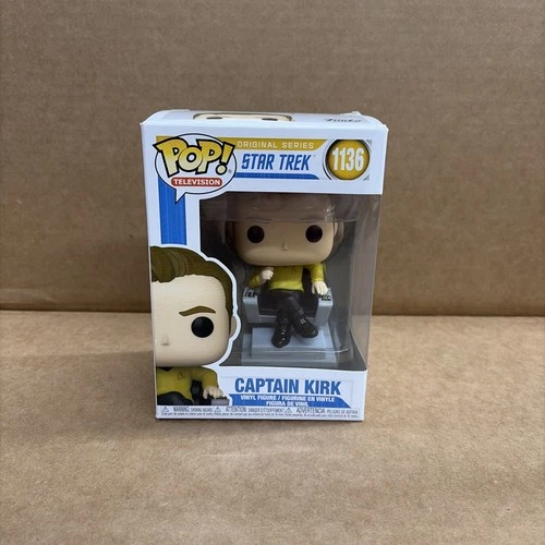 Funko Pop! 2023 Television Star Trek 1136 Captain Kirk Vinyl Figure