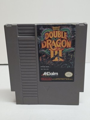 Double Dragon III: Sacred Stones NES Nintendo Clean Tested Authentic Works Retro