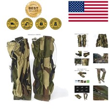 Adjustable Waterproof Snake Gaiters for Men  Women - Ultimate Bite Protection