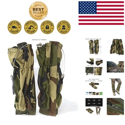 Adjustable Waterproof Snake Gaiters for Men & Women - Ultimate Bite Protection