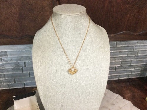 Vtg Oceans Dream Pierced Earrings And Pendant By Avon W/box 1991 Pearls/crystals - Picture 12 of 12