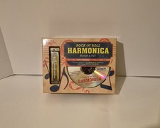 Rock 'N' Roll Harmonica W/Book  Kit CD Instructed By David Harp - 2017 New