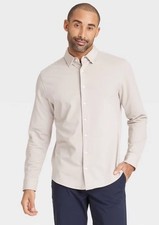 NWT- Men’s Goodfellow & Co Men's Long Sleeve Casual Dress Shirt Size XL Fastship