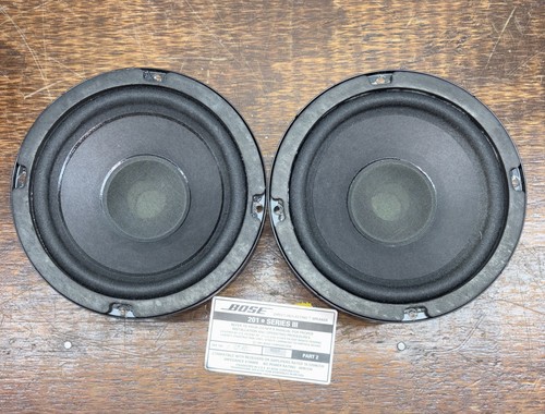 Bose 201 Series III Speakers 6.5" Speaker Woofers OEM - PAIR - W/ Gaskets