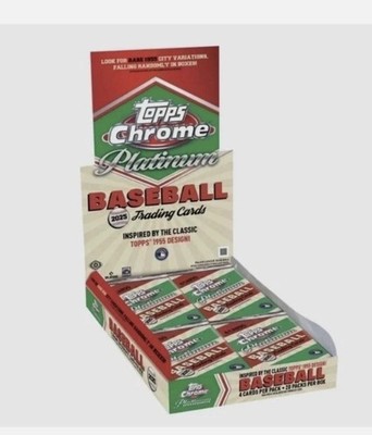 2025 Topps Chrome Platinum Baseball singles - complete your set