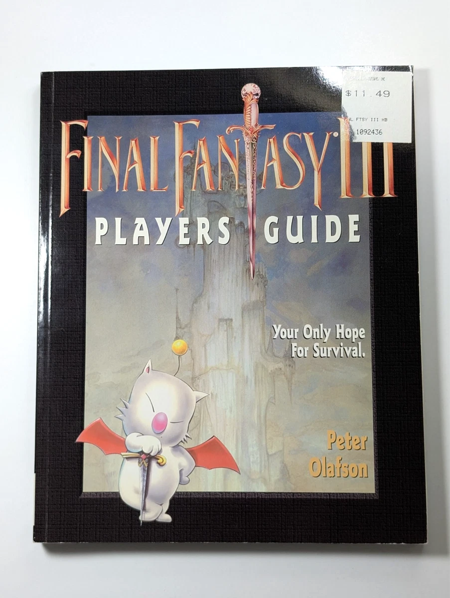 Final Fantasy III Video Game Strategy Guides & Cheats for sale - eBay