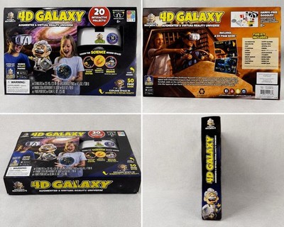 Professor Maxwell s 4D Galaxy VR AR STEM Science Kit 20 Projects NIB