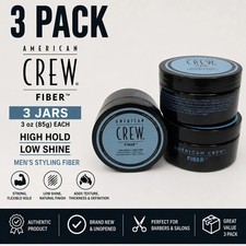 American Crew Fiber 3oz Men s Hair Pomade Pack of 3 FREE SHIPPING