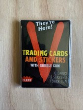 "V" Fleer Unopened Pack 1984 Clean Bright Sharp Wax. #B120