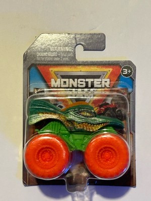 Spin Master Monster Jam Dragon 1:64 Diecast Monster Truck Green/Orange 2024