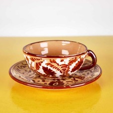 Elegante tazza da caffe' in ceramica Chianciano