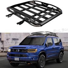 55 Roof Rack Cargo Basket Heavy Duty Luggage Carrier 200lbs For Honda Element