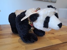 Hermann Teddy Bear Classic Panda Michele Brown Ltd Ed 171/500 Mohair Germany