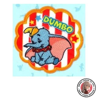 Neu Dumbo Figur Stickerei Patch ca 6x6cm 1 Stück. Disney