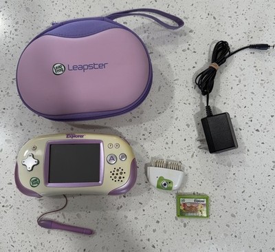 Leapfrog Leapster Explorer Purple Learning Handheld  system w/ 1 game And Camera