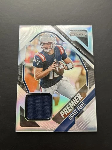 2025 Prizm Drake Maye Premier Jersey Silver Patch🔥🔥🔥🔥