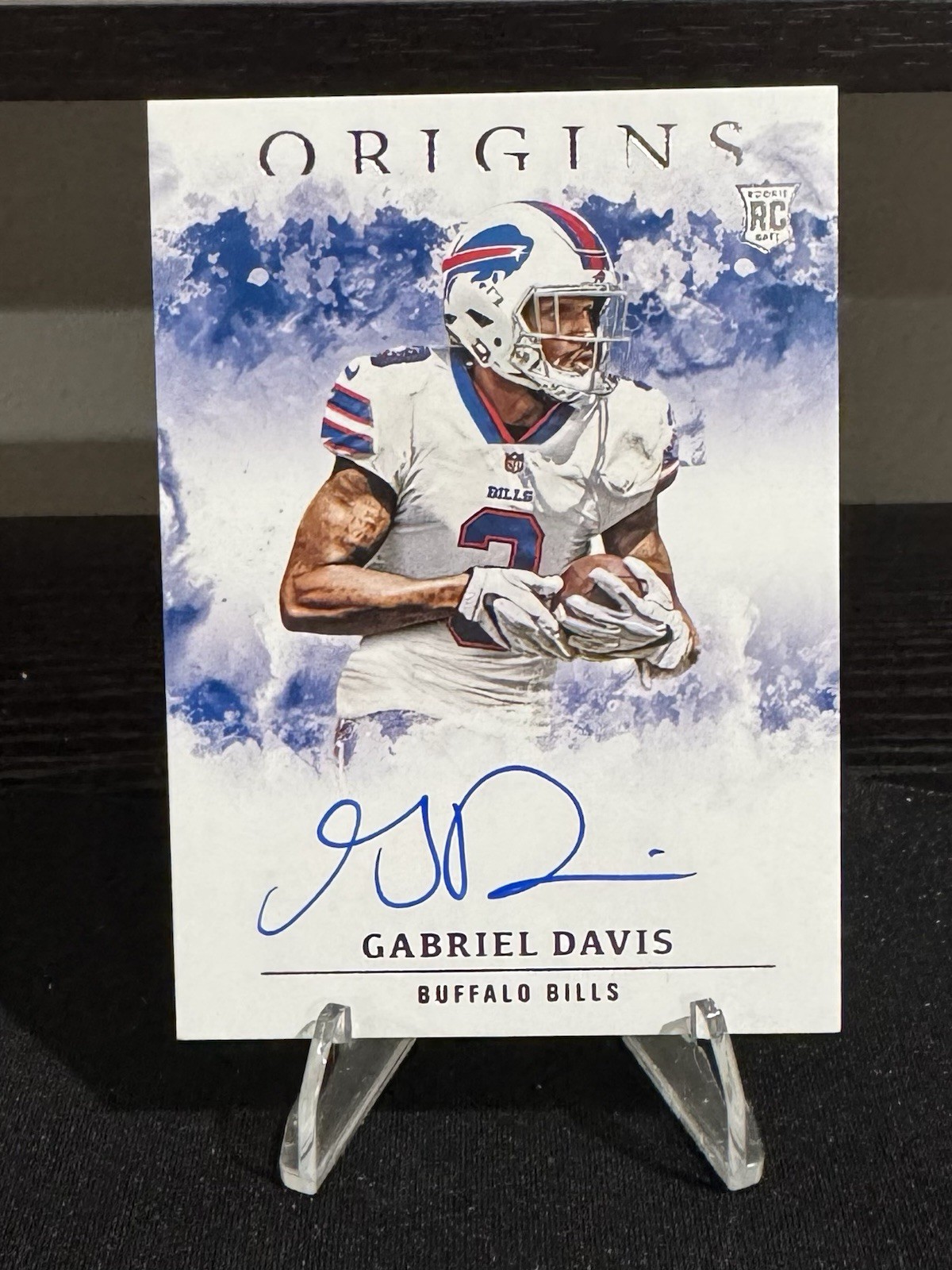 2020 panini origins gabriel davis rookie auto Buffalo Bills