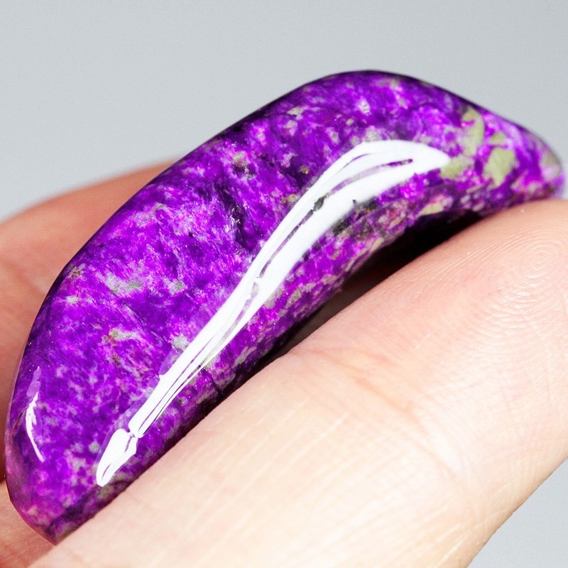 59.5Ct Purple Velvet Sugilite Associated Mineral Nugget UYSLS91
