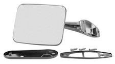 1970-72 Chevy Pickup Mirror Exterior Rectangle Assembly - Lh New Dii