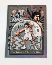 2025-26 Topps Basketball Dylan Harper Limited Stock Legends Rookie NBA Spurs