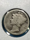 1916 S Mercury Dime VG-F  "Actual Coin Pictured Not Cleaned, Polished or Dipped"
