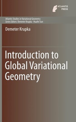 INTRODUCTION TO GLOBAL VARIATIONAL GEOME by KRUPKA, DEMETER Hardback Self Help