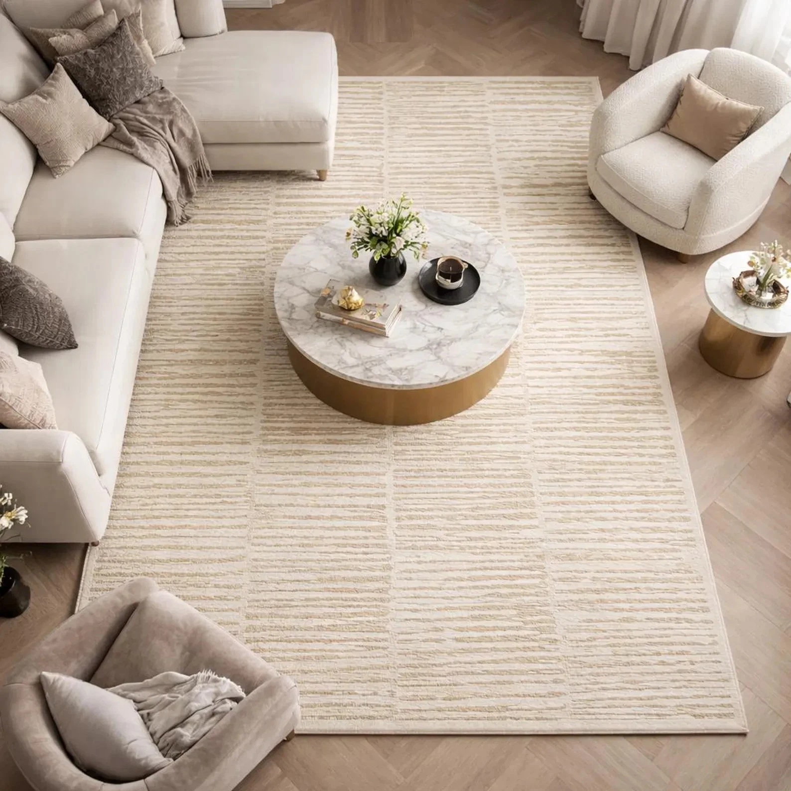 Hand Tufted Wool Area Rug 8×10 Ft, Beige new zealand Neutral Modern Rug 6x9|8x12
Opens in a new wind