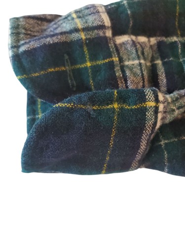 VTG Pendleton Youth Boys Wool Flannel Shirt Country Traditionals Blue Plaid L - Picture 16 of 16