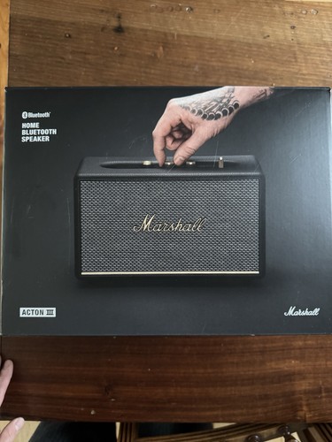 MARSHALL ACTON III BLUETOOTH 5.2 VINTAGE WIRELESS LAUTSPRECHER SCHWARZ - UNTER GARANTIE - Bild 9 von 9