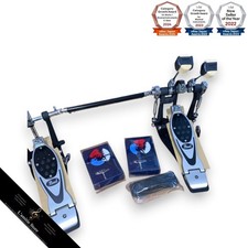 Pearl Twin Pedal Black with Case Drummer Hardware Adjustable