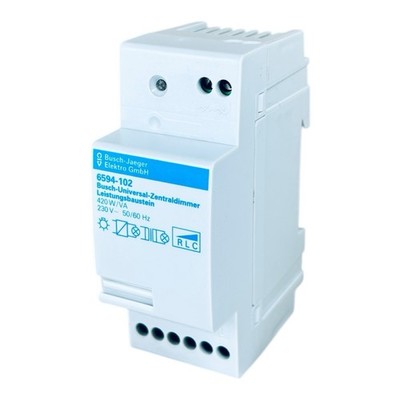 Busch-Jaeger 6594-102 Leistungsbaustein Busch-Universal-Zentraldimmer / 420W/VA