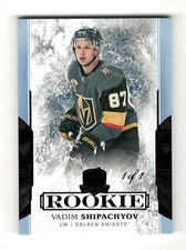 2017/18 Upper Deck UD The Cup Vadim Shipachyov Black Rookie RC 1/1